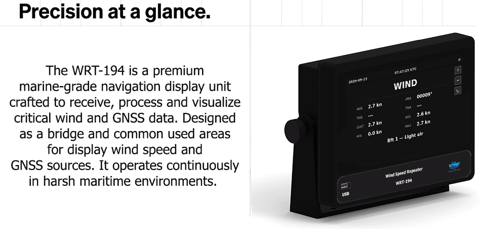 Wind Speed Repeater (WRT-194) — 1/2